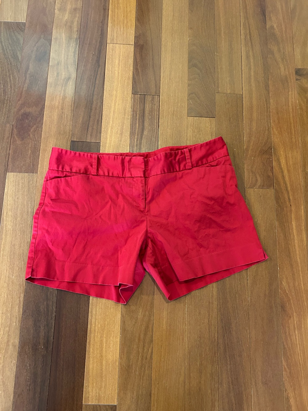 The Limited Red High-Waist Tailored Women's Shorts